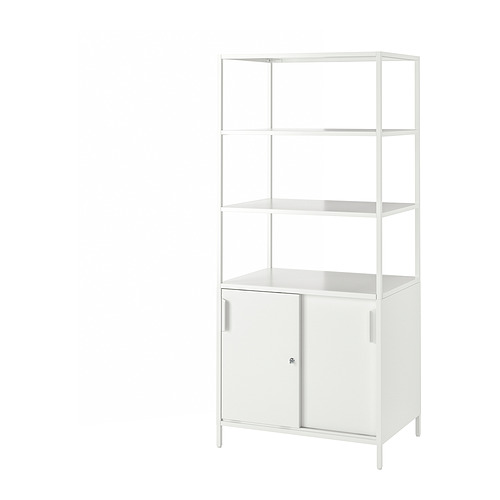 TROTTEN kabinet dengan pintu geser
