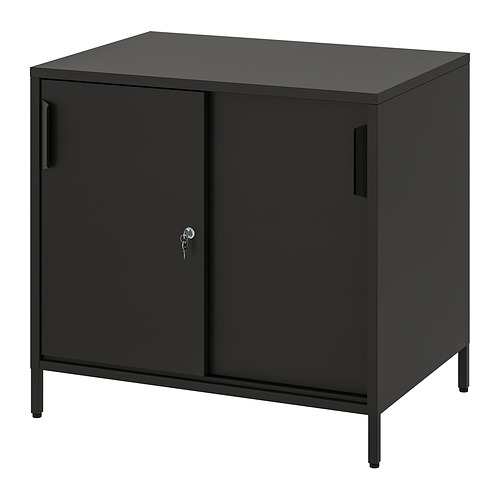 TROTTEN kabinet dengan pintu geser