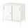 TROTTEN - cabinet with sliding doors, white, 80x55x75 cm | IKEA Indonesia - PE827586_S1