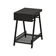 TROTTEN - Drawer unit, anthracite, 34x56 cm