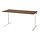MITTZON - meja, veneer kayu walnut putih, 160x80 cm | IKEA Indonesia - PE909193_S1