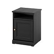 FÅGELFJÄLLET - bedside table, black oak effect, 42x41x56 cm | IKEA Indonesia - E1009762_S2
