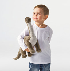 JÄTTELIK - Boneka, dinosaurus/dinosaur/brontosaurus, 55 cm