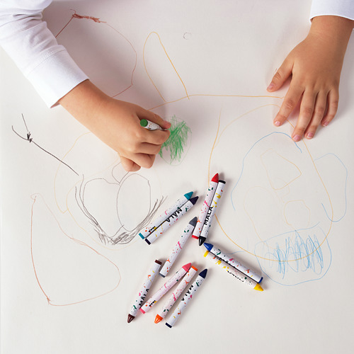MÅLA crayon lilin