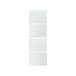 LUNDBRÄSMA - 4 panels for sliding door frame, checkered glass, 75x236 cm | IKEA Indonesia - E1009821_S2