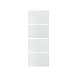 LUNDBRÄSMA - 4 panels for sliding door frame, checkered glass, 75x201 cm | IKEA Indonesia - E1009824_S2