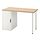 ALEX/LAGKAPTEN - meja, diwarnai putih/efek kayu oak putih, 120x60 cm | IKEA Indonesia - PE909434_S1