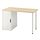 ALEX/MITTCIRKEL - desk, lively pine effect/white, 120x60 cm | IKEA Indonesia - PE909439_S1