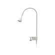NÄVLINGE - Lampu sorot dinding/jepit LED, putih