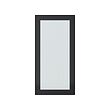 HEJSTA - pintu kaca, antrasit/kaca buluh, 40x80 cm | IKEA Indonesia - PE870243_S2