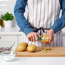 UPPFYLLD - Potato peeler, green