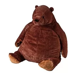 DJUNGELSKOG - Boneka, Beruang coklat