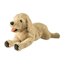 GOSIG GOLDEN - Boneka, anjing/golden retriever, 70 cm