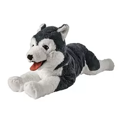 LIVLIG - Boneka, anjing/siberian husky, 57 cm