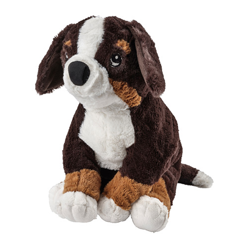 ikea stuffed dog