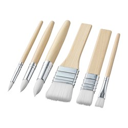 MÅLA - Brush, set of 6