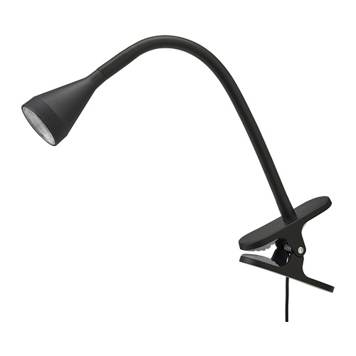 NÄVLINGE lampu sorot jepit LED