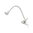 NÄVLINGE - Lampu sorot jepit LED, putih
