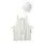 TOPPKLOCKA - children’s apron with chef’s hat, white/yellow | IKEA Indonesia - PE727596_S1