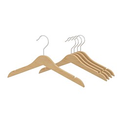 HÄNGA - Children's coat-hanger, natural
