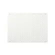 SKÅDIS - Pegboard, white, 76x56 cm