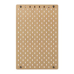 SKÅDIS - Papan berlubang, kayu, 36x56 cm