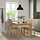 EKEDALEN/EKEDALEN - table and 4 chairs, oak oak effect/Orrsta light grey, 120/180 cm | IKEA Indonesia - PE870532_S1