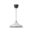TRETTIOEN - Pendant lamp, white, 38 cm