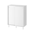 MACKAPÄR - Kabinet/tempat sepatu, putih, 80x35x102 cm