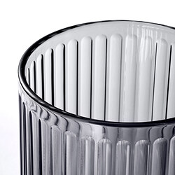 GRADVIS - Plant pot, in/outdoor grey, 9 cm