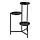 OLIVBLAD - stand tanaman, dalam/luar ruang hitam, 58 cm | IKEA Indonesia - PE828336_S1