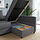 FRIHETEN corner sofa-bed with storage