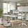 HATTEFJÄLL - kursi kantor dgn sndrn tangan, Gunnared hijau muda/putih | IKEA Indonesia - PE909819_S1