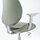 HATTEFJÄLL - kursi kantor dgn sndrn tangan, Gunnared hijau muda/putih | IKEA Indonesia - PE909824_S1