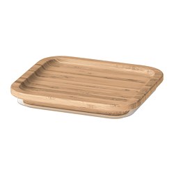 IKEA 365+ - Lid, square/bamboo