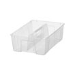SAMLA - Insert for box 11/22 l, transparent, 37x25x12 cm