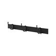 PINNIG - rack with 3 hooks, black | IKEA Indonesia - PE727809_S2