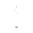 NYMÅNE - Floor lamp with 3-spot, white
