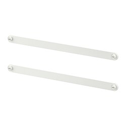 HJÄLPA - Suspension rail, white, 40 cm