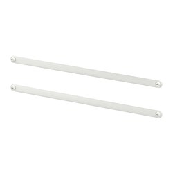 HJÄLPA - Suspension rail, white, 55 cm