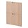 METOD - 2 pintu depan utk mesin cuci piring, Fröjered bambu warna muda, 60 cm | IKEA Indonesia - PE771508_S1