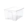 SAMLA - box, transparent, 56x39x28 cm/45 l | IKEA Indonesia - PE727890_S2