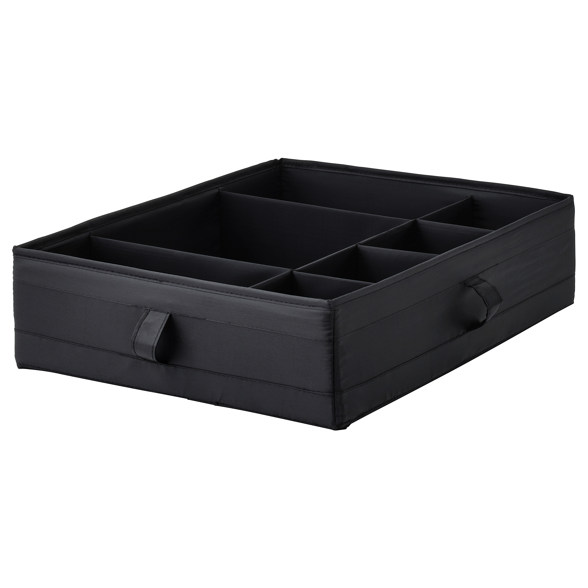 SKUBB SKUBB, box with compartments, black, 44x34x11 cm IKEA Indonesia