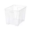 SAMLA - kotak, transparan, 39x28x28 cm/22 l | IKEA Indonesia - PE727903_S2