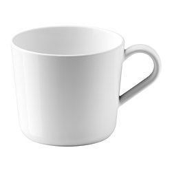 IKEA 365+ - Mug, white, 36 cl