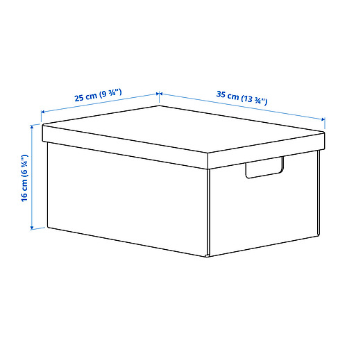 FJÄDERHARV Measurement Illustration