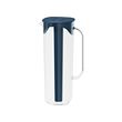 MOPPA - Jug with lid, dark blue/transparent, 1.7 l