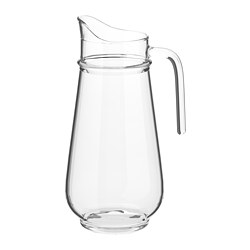 TILLBRINGARE - Pitcher, kaca bening, 1.7 l