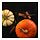 HÖSTAGILLE - scented candle in glass, Spiced pumpkin clear glass/orange, 20 hr | IKEA Indonesia - PE870688_S1