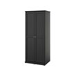 FÅGELFJÄLLET - lemari pakaian 2 pintu, hitam efek kayu oak, 82x60x194 cm | IKEA Indonesia - E1009985_S2